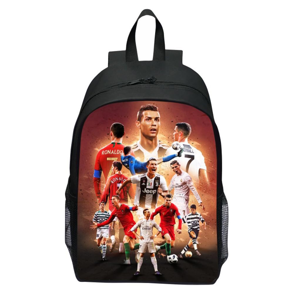 CHENGLI Mochilas Football Mochila,Football Mochilas Escolares,Mochila Escolar para Niños,Mochila Estampado Football,Mochila Escolar de Dibujos Animados en 3D para Chicos y Chicas