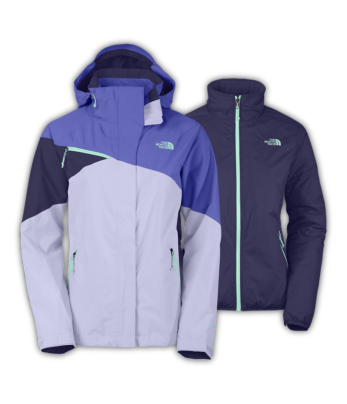 The North Face Cinnabar Triclimate Jacket Womens Small Starry