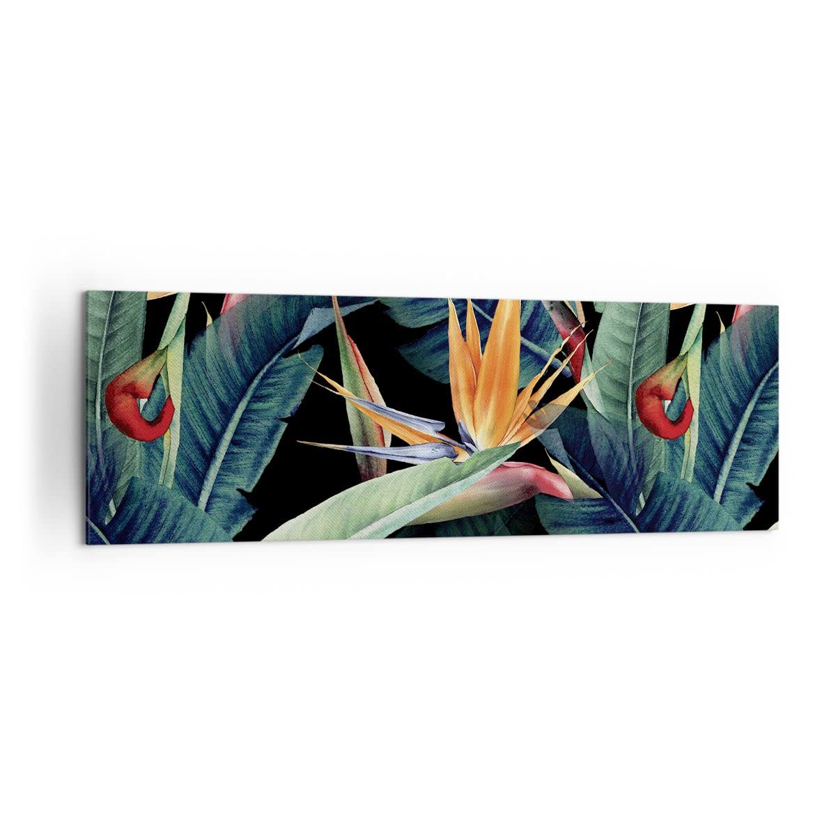 Stampe da Parete Moderne 160x50 cm Quadro su Tela Botanica Fiori - 5093