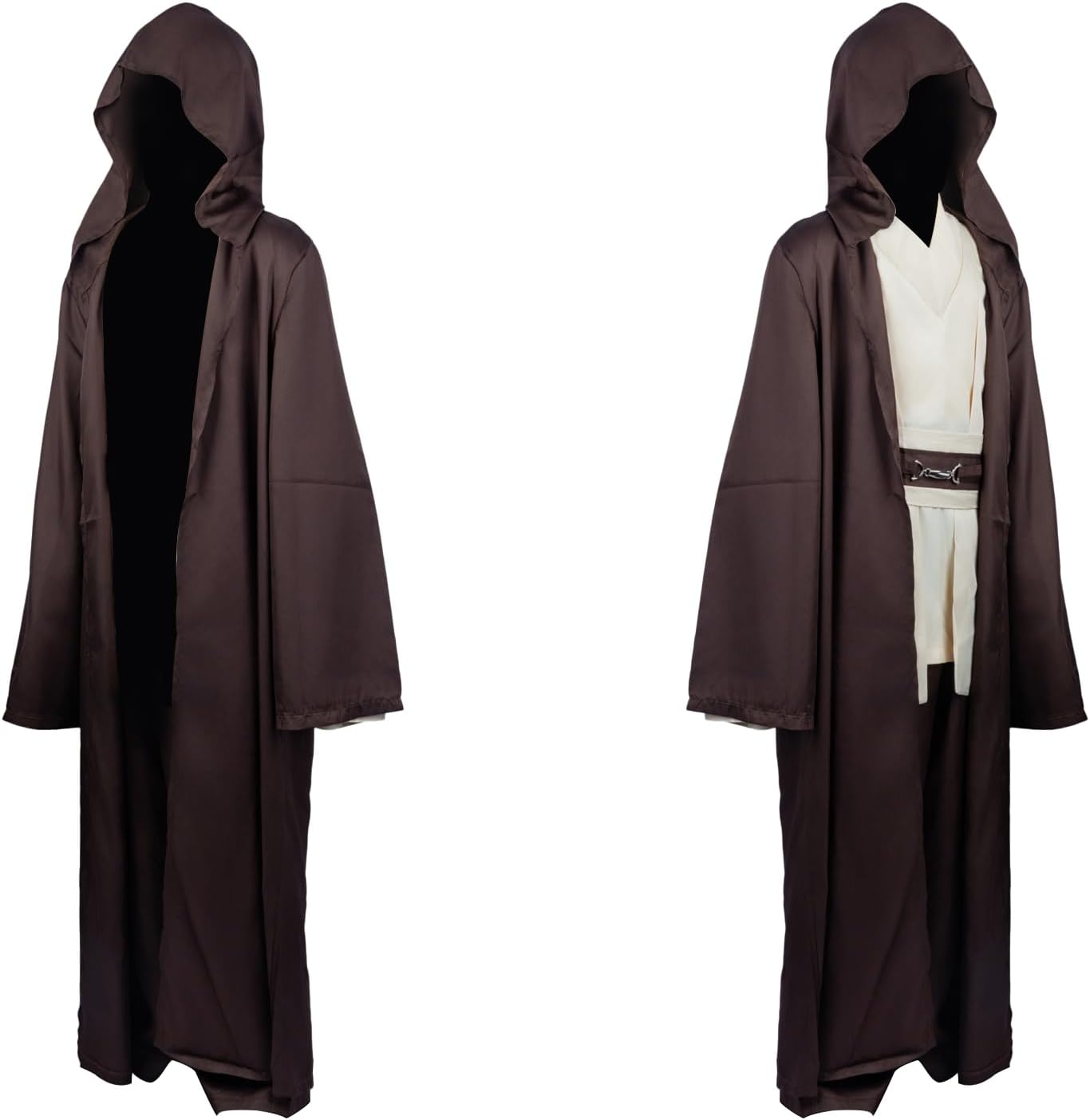 Kids Costume Robe Boys Knight Tunic Costume Hooded Uniform Full Set Halloween Cosplay Cloak - Image 3