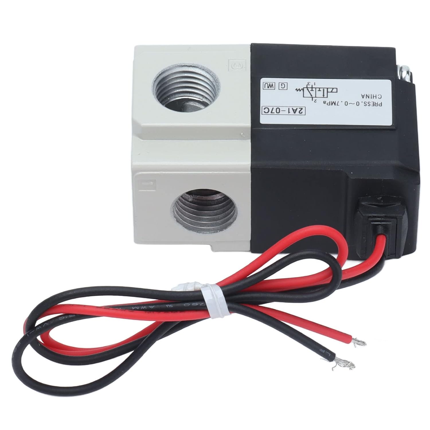 Pneumatic Solenoid Valve, 2 Position 3 Way Quick Response Copper Coil