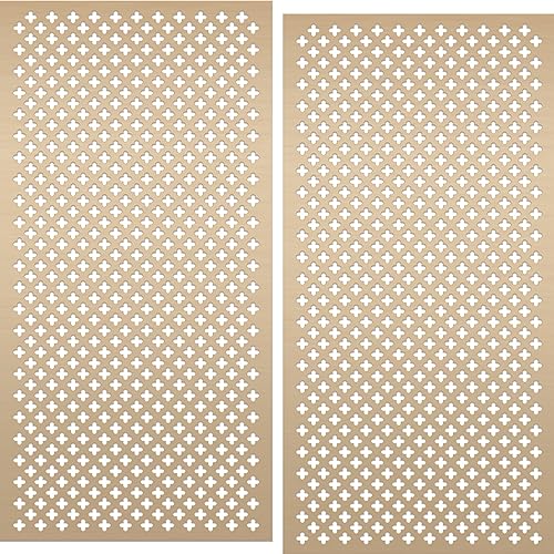 Therwen 2 Pcs Decorative Aluminum Sheet Metal...