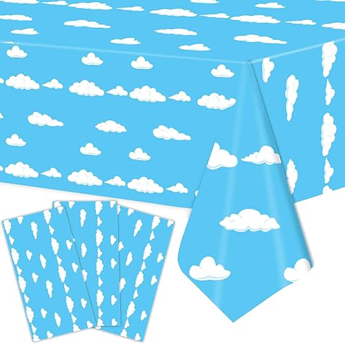 Miniatura 12 de 3 Manteles Desechables de Margaritas - 54"x108" Temática Hippie Retro Groovy para Cumpleaños, Baby Shower, Suministros para Fiestas de Boda,