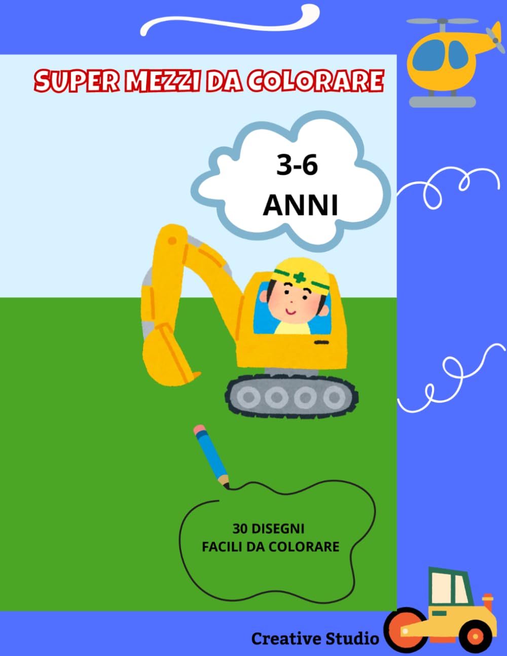 ALBUM SUPER MEZZI DA COLORARE