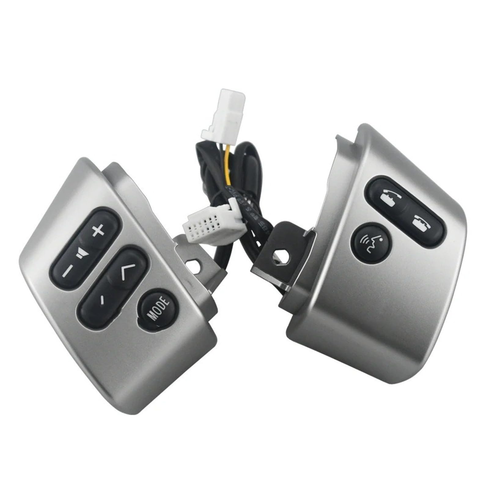 Przycisk kierownicy do Toyota FJ Cruiser 2006-2022, przełącznik regulacji głośności audio i muzyka z podświetleniem, wielofunkcyjny przełącznik kierownicy do tempomatu