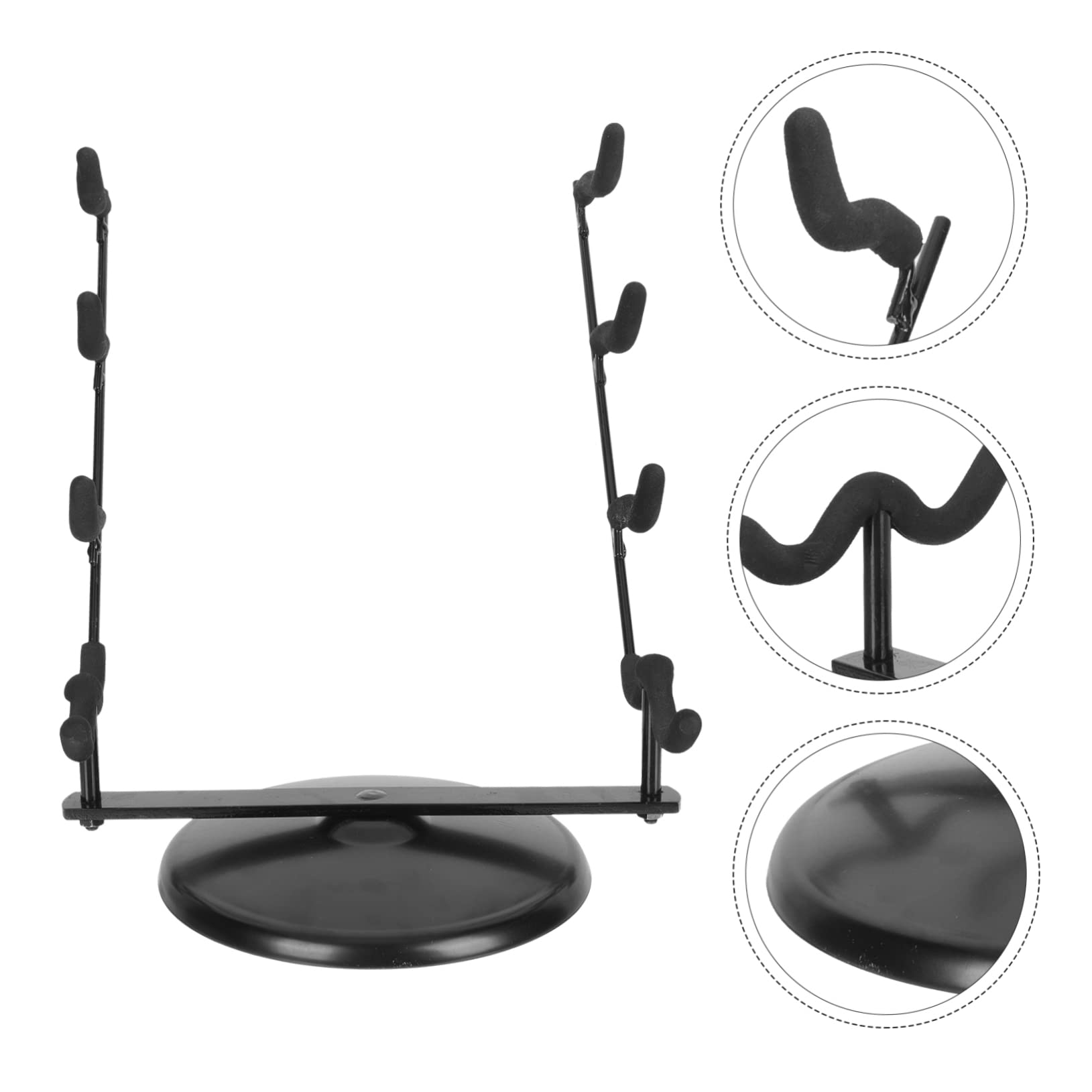 Toyvian Porta Flauto in Ferro Scaffale per Organizzare Dizi Supporto per Riporre Flauti Elegante e Durevole per Uso Domestico e Esposizione