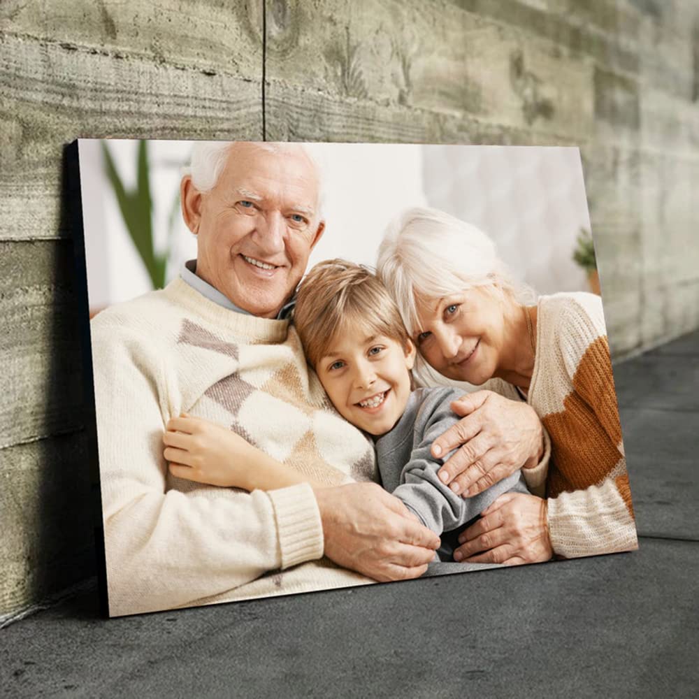 Affiches personnalisées de noms de famille, peinture sur toile personnalisée, impressions d'art