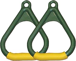 Playkids Trapeze Rings - Multi Colored Safe Grip Handles