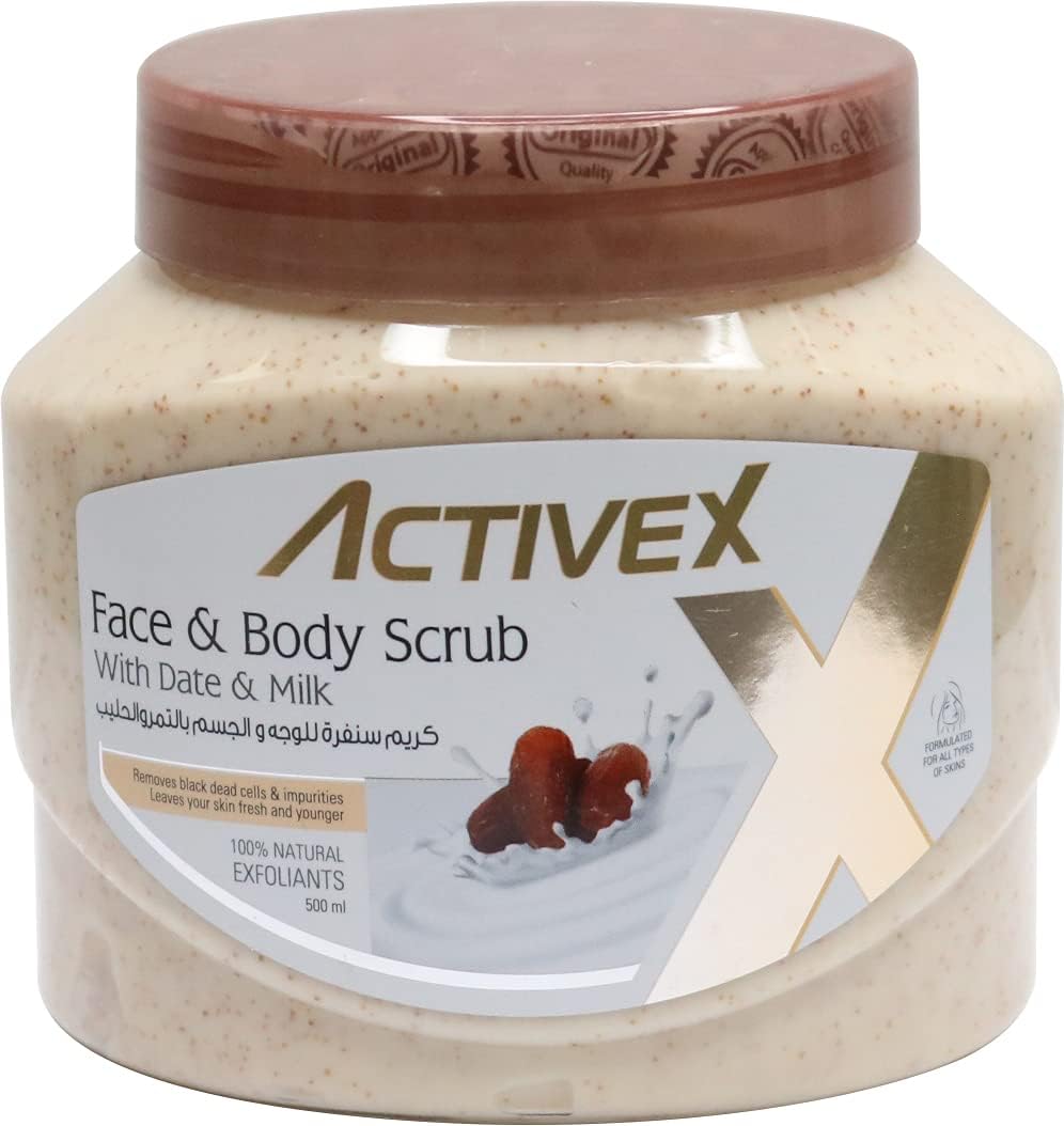 Face & Body Scrub 500 ml - Date & Milk