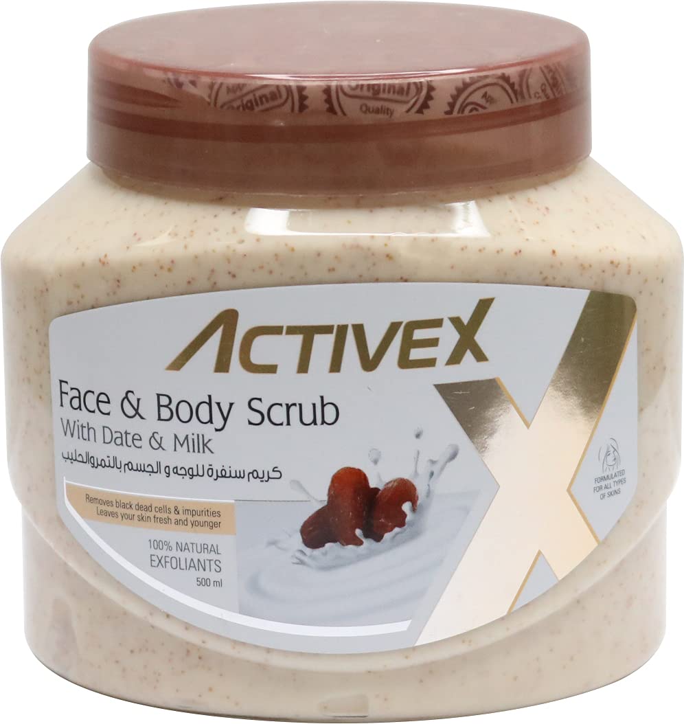Face & Body Scrub 500 ml - Date & Milk