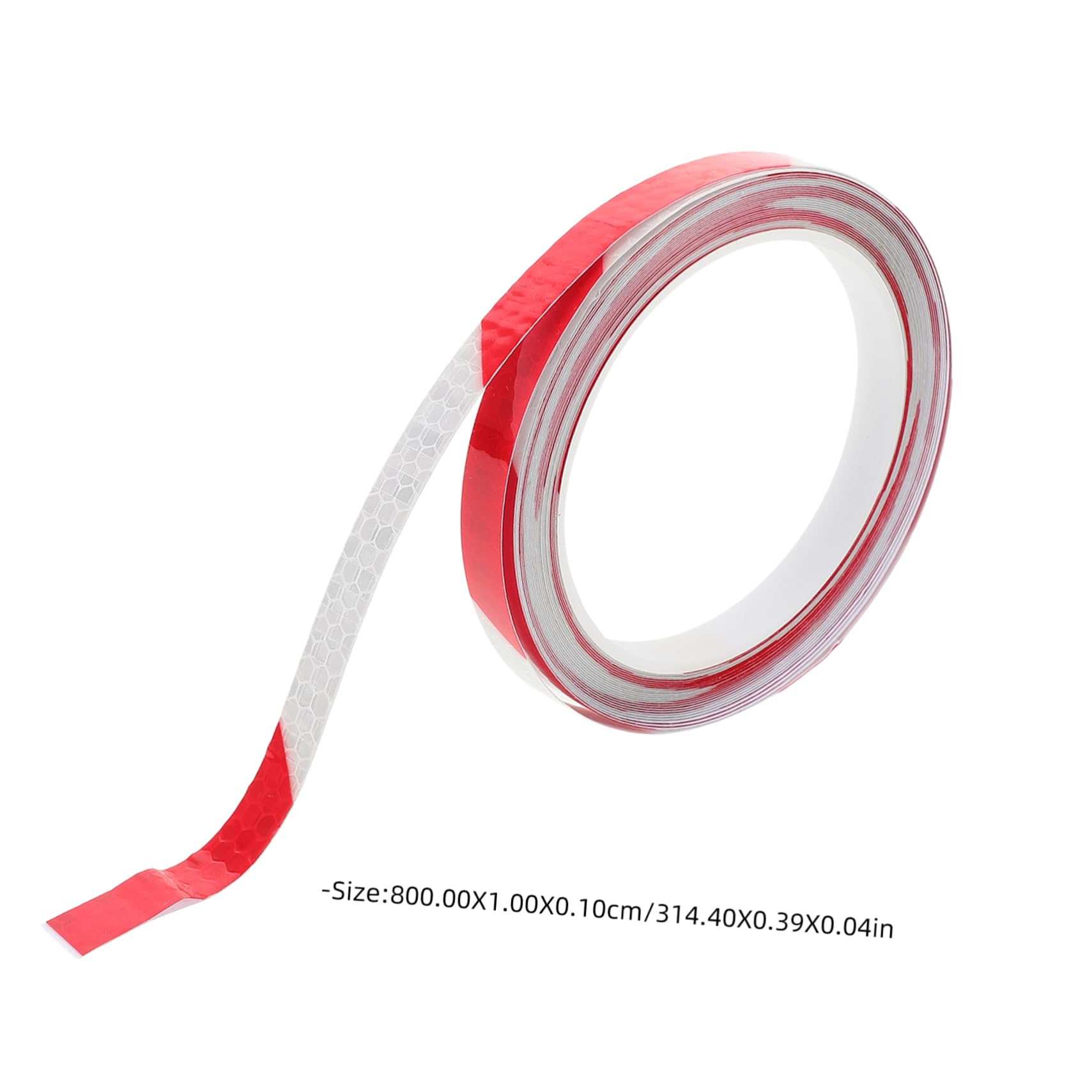 BCOATH 2Rolls Reflective Bicycle Stickers Warning Reflective Tape for Enhanced Night Visibility Bike Decoration Stickers Colors