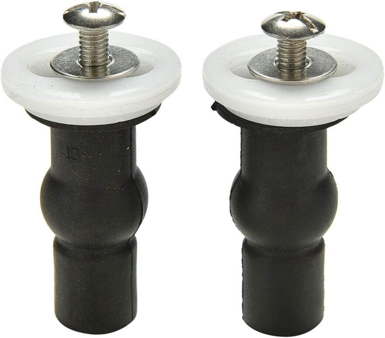 YouU Screws for Toilet Seat Universal Toilet Seat Fixing Set with