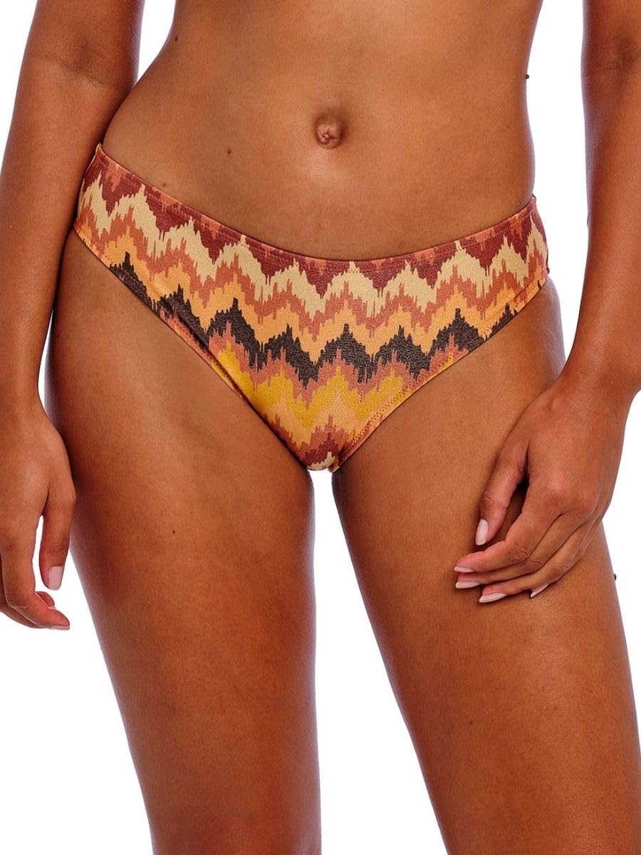 Freya Swim Women's Arizona Wave Bikini Brief Bottoms, Horizon, Medium