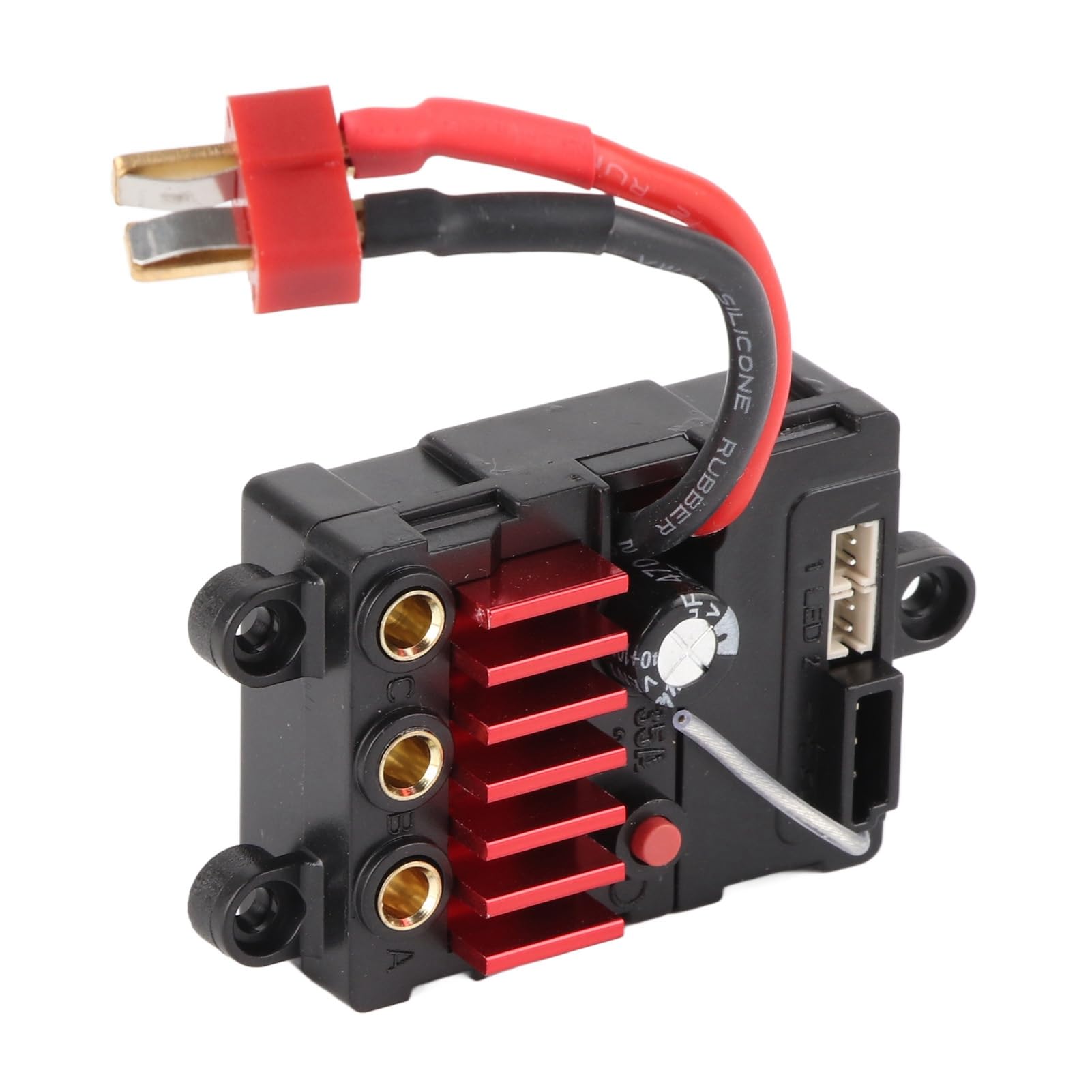 Zerodis Accessori per Auto Modello Regolatore di velocità in Plastica 35A 2S per Scy 16101 16102 1/16 Rc Car Rc Brushless Esc Integrato