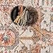 nuLOOM Justine Vintage Medallion Area Rug, 5x8, Beige