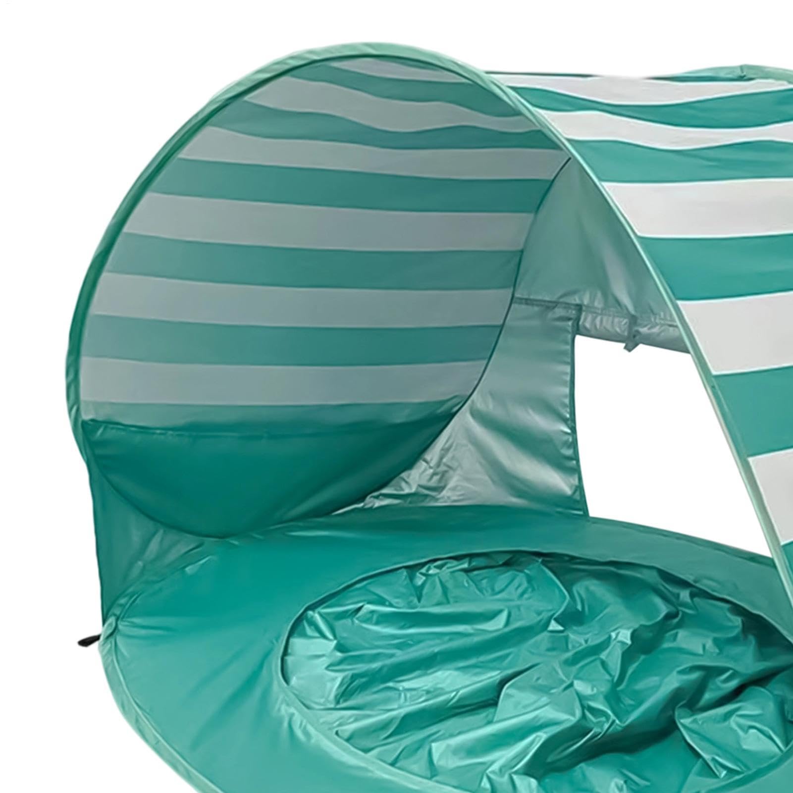 Tenda da spiaggia per bambini con piscina | Portatile con mini piscina e protezione raggi UV,Solare Da Spiaggia | Per Vacanze, Viaggi, Campeggio, Picnic, Gite, Giardino, Cortile e Prato