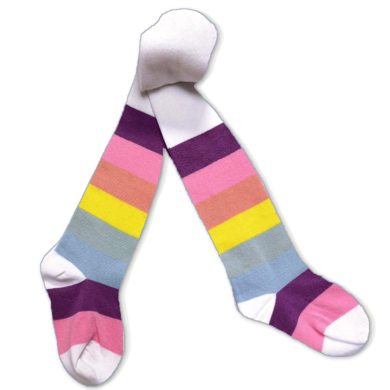 VIKITA Girls tights Cotton Leggings in Spring fall winter stripe socks for girls 3-8 years