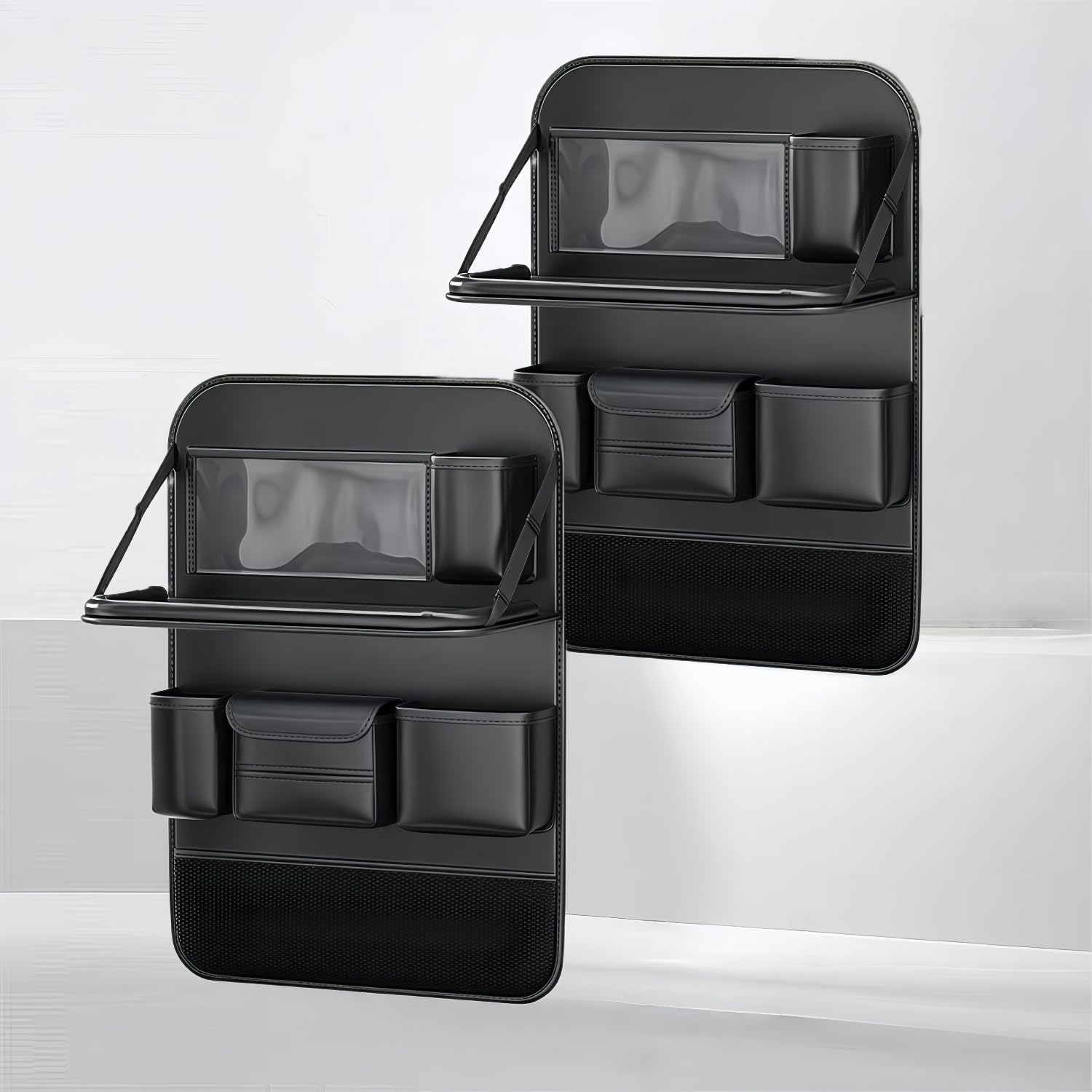 Organizer Sedile Auto per Ford Foucs 2004-2011, Multi-Tasca Organizzatore Sedile Posteriore Auto, Impermeabile Protezione per Schienale per Auto,2PCS