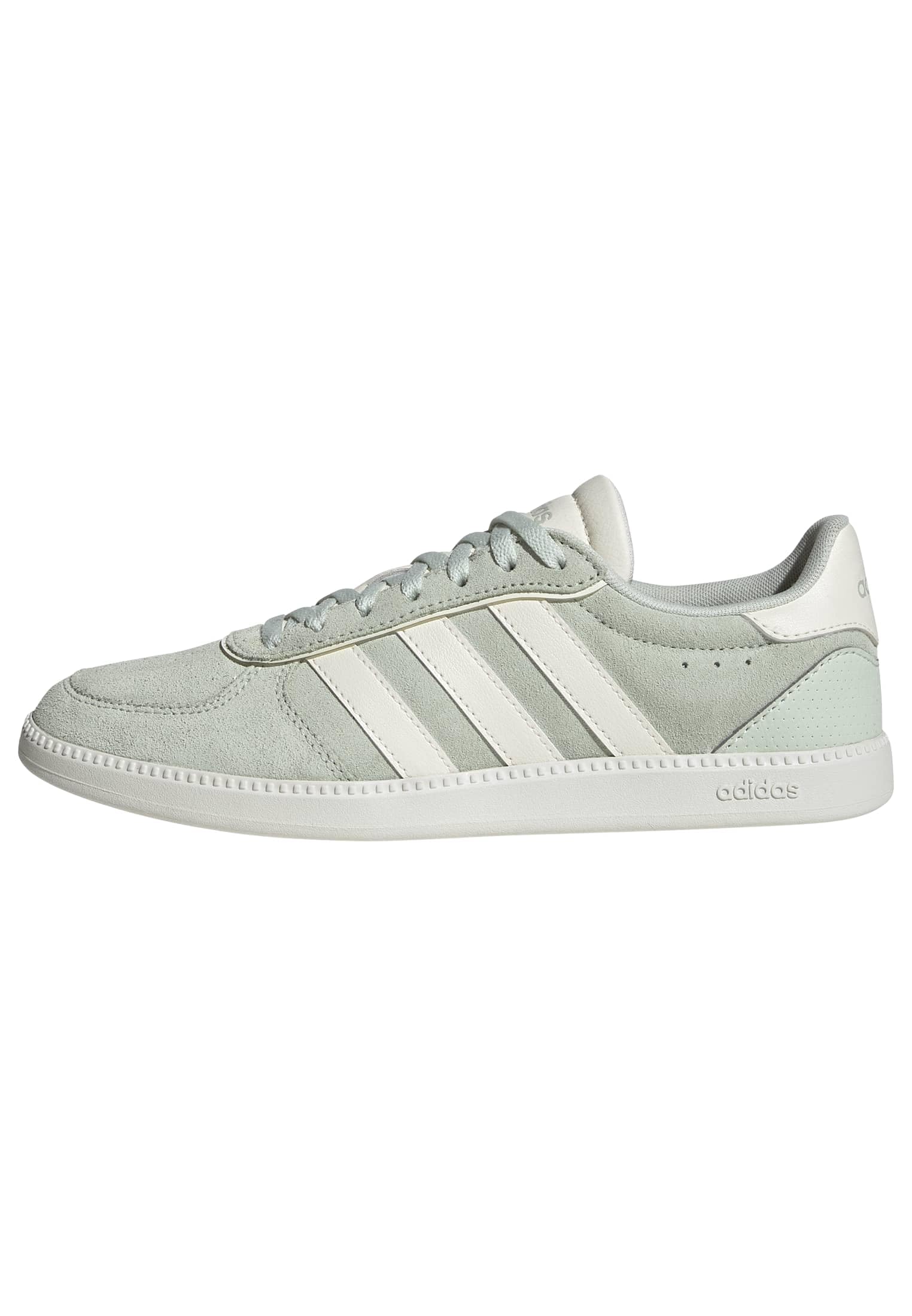 adidas Damen Breaknet Sleek Shoes, Linen Green/Off White/Linen Green, 36 2/3 EU