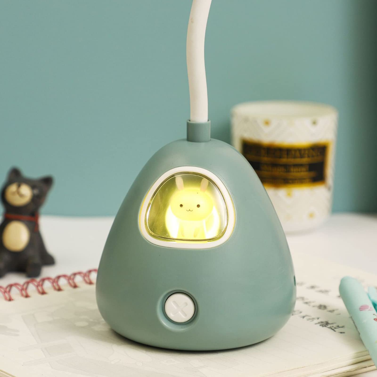 LUSQ® 2 Stuks LED Nachtlampje Kinderen Oplaadbaar - Babykamer LUSQ® 2 Stuks LED Nachtlampje Kinderen Oplaadbaar - Babykamer