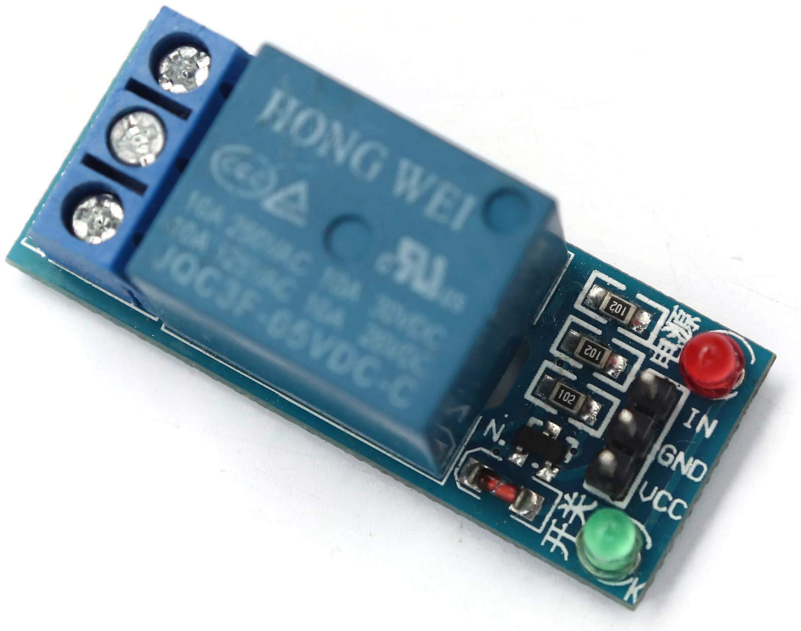See full amazon price history chart for Electronic Spices 5V One Channel Relay Module Relay Switch with Isolation High Low Level Trigger… Electronic Spices 5V One Channel Relay Module Relay Switch with Isolation High Low Level Trigger… (B08F2LLJT5) Amazon Price History, Amazon Price Tracker