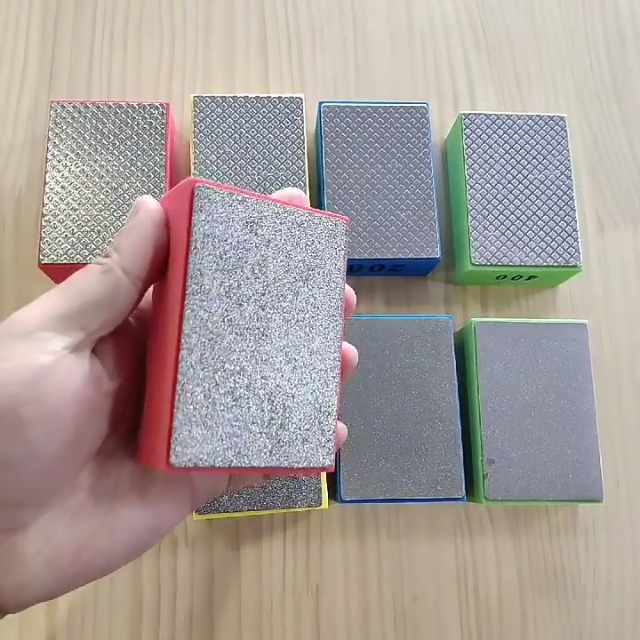 Lot De 12 Disques De Polissage Diamant Humide Et Sec - 4" - Pour Granit Marbre Beton Pierre 93673324