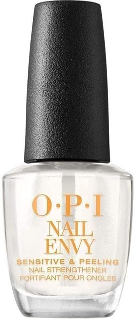 OPI Nail Envy Nail Polish, Nail Strengthener Treatment with Wheat Protein & Calcium for Strong Natural Nails, 15ml
