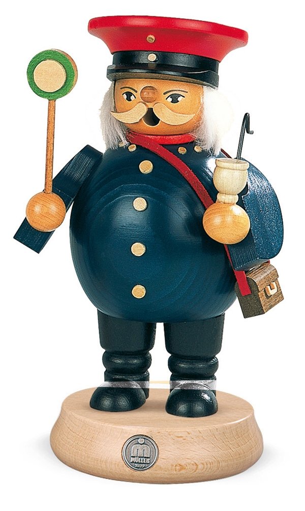 Exaspère l'homme Le railroadman Moyen Rudolphs Schatzkiste objet 11x17cm