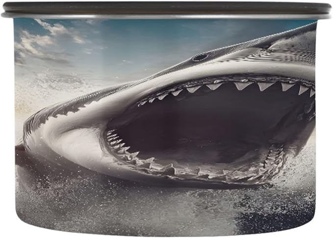 Dispensador de Alimentos ALAZA 30 oz Acero Inoxidable con Tapa miniatura 4