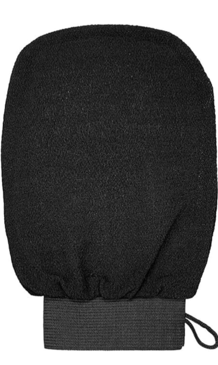Aura with Aroma Body Exfoliating Glove (Bathing mitten)- Pure Viscose Fibre, Double-Layered Exfoliating Body Glove for Dead Skin, Tan Removal for Face and Body by AURA WITH AROMA(Black)-picture-37