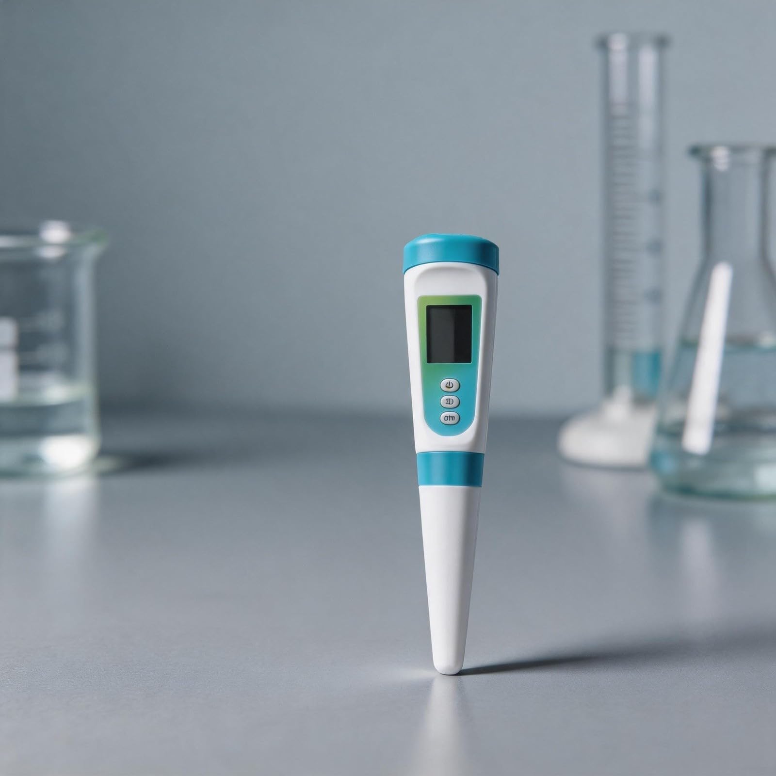 Medidor de pH con pantalla LCD y ATC | ABS, resolución 0.01 para seguridad alimentaria, monitoreo de calidad del agua, elaboración de cerveza
