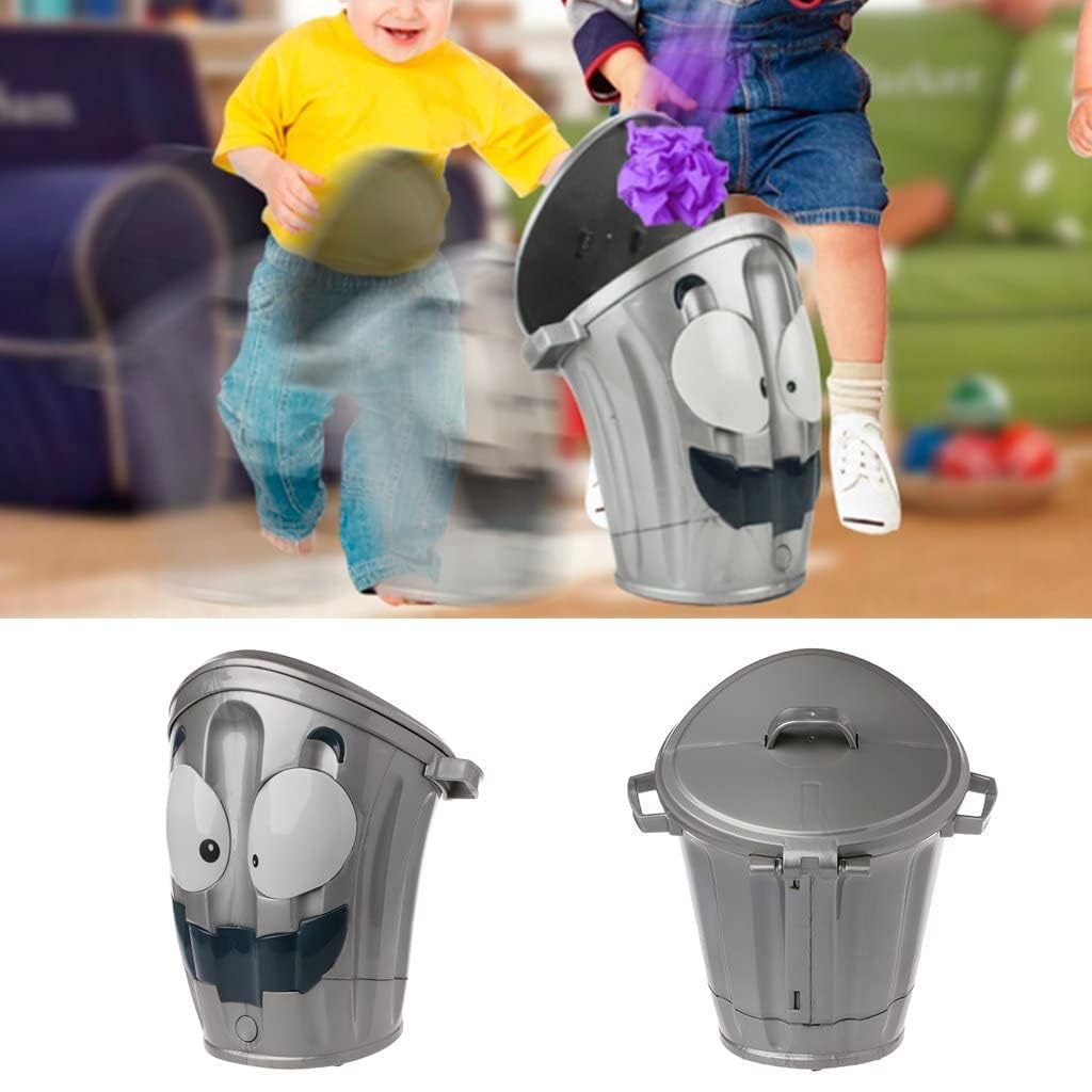 VBM Looney Bin Action Game Try and Toss Paper Balls The Funny Moving Trash Bin Great Challenge for Family Game Night Hand-Eye Coordination and Fine Motor Skills 2
