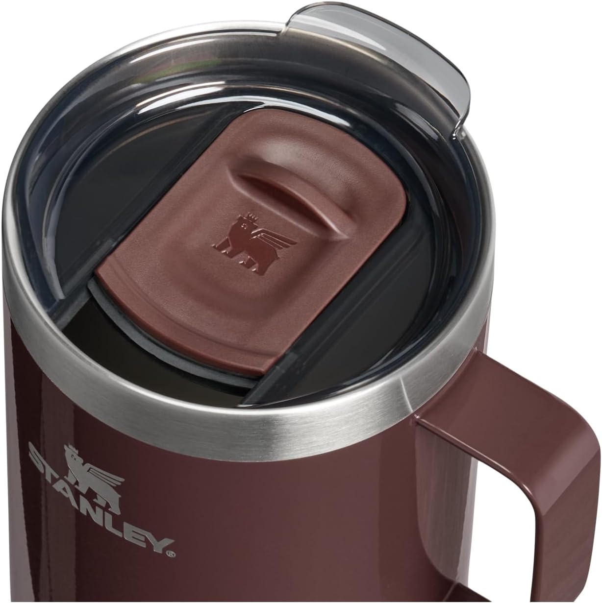 STANLEY Everyday Camp Mug | Drink Through Lid | Cup for Coffee, Tea and Drinks | Insulated Stainless Steel Coffee Mug | BPA-Free - Image 2