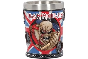 Nemesis Now B4126M8 Iron Maiden Shot Glass Blue