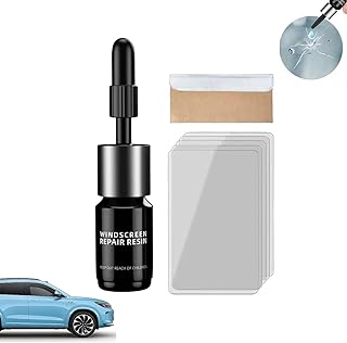Steinschlag Reparaturset Windschutzscheibe,Auto Steinschlag Frontscheibe Glas Reparatur Flüssigkeit,Glasreparaturflüssigkeit,Reparatur Kratzern,Rissen,Auto Zubehör,Windshield Repair Kit