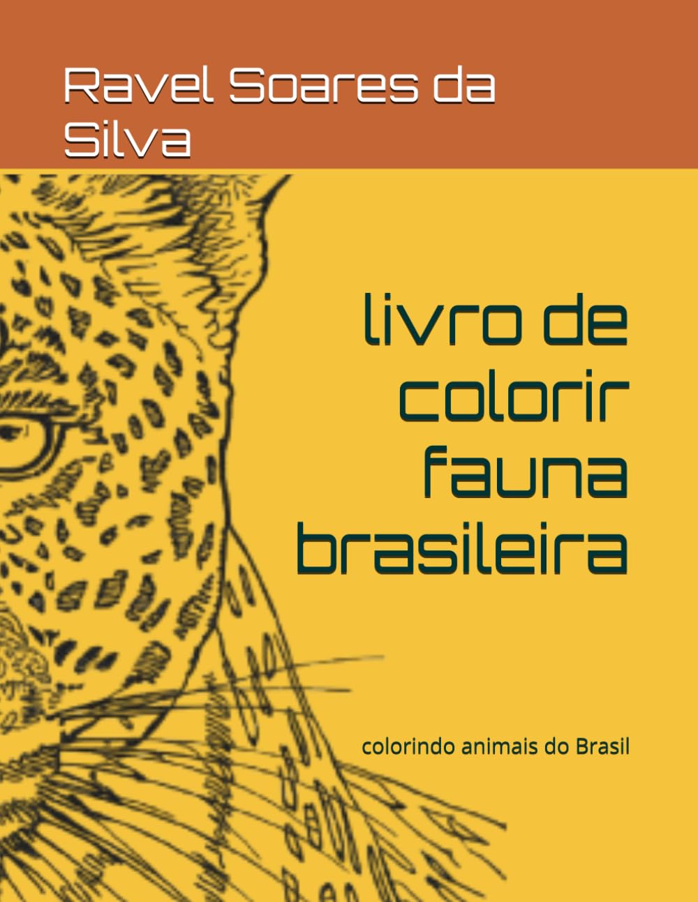 livro de colorir fauna brasileira: colorindo animais do Brasil