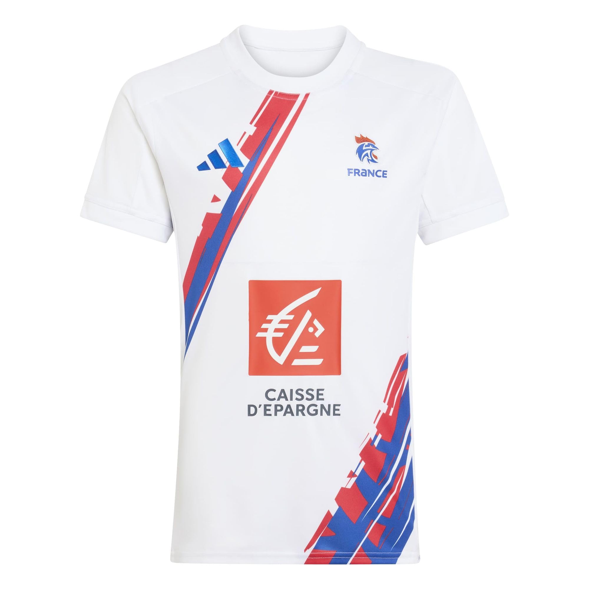 adidas Boy's FFHB Match Jersey Youth 11 Years White