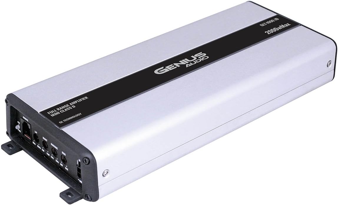 Genius GLT1000.1D 2000 WattsMAX Mini Compact Car