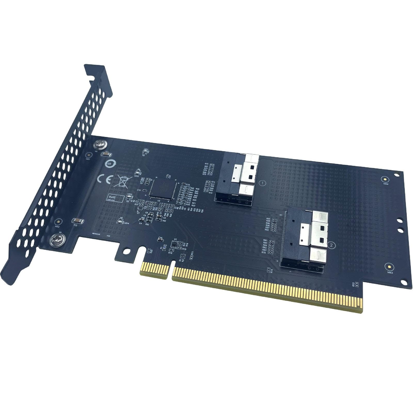 Scheda Split avanzata per sistemi PCIe4.0/5.0 Che Offre Prestazioni migliorate nelle Applicazioni per Data Center Adattatori GPU