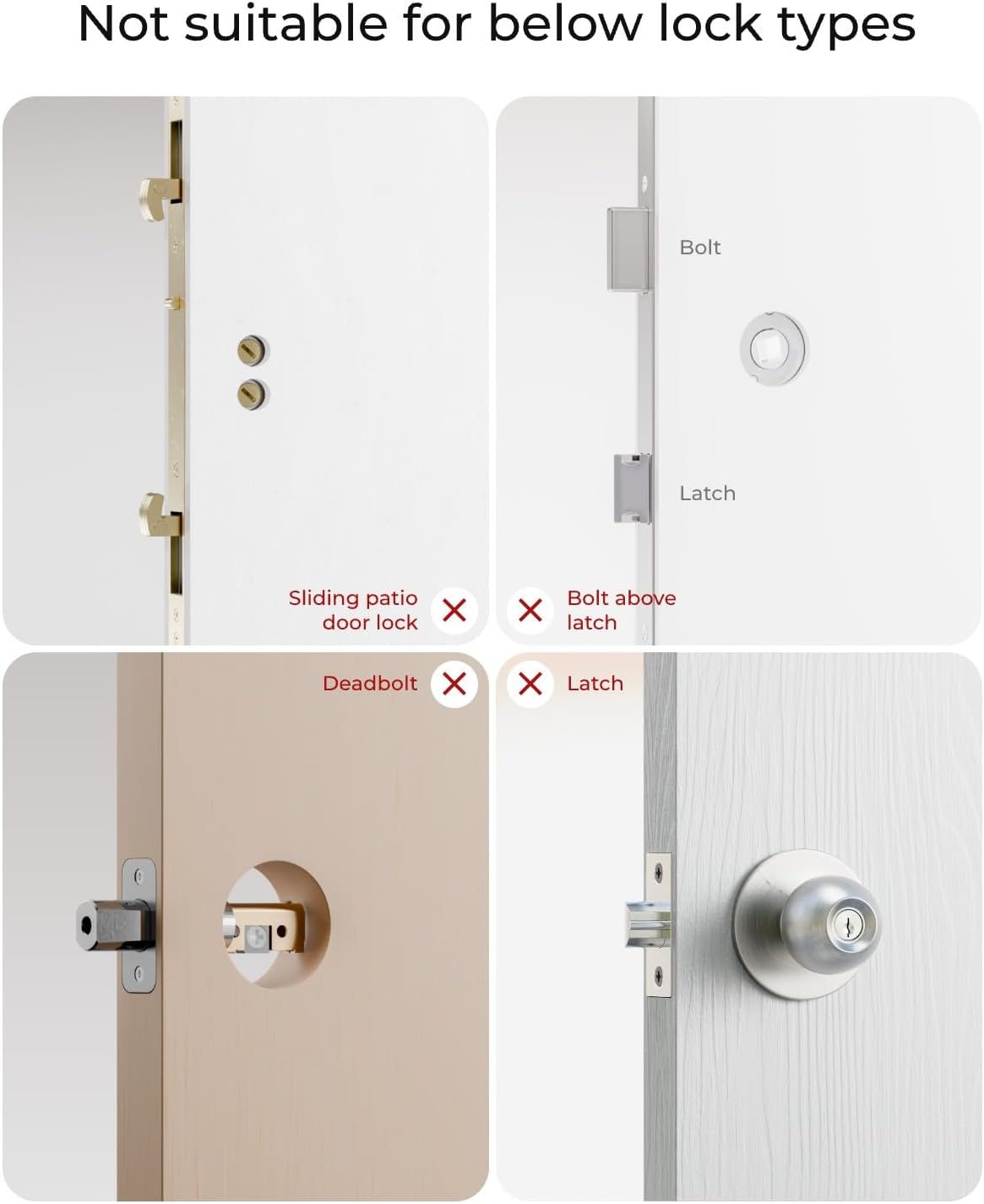 Electronic Smart Door Lock Fingerprint Door Lock with Keypad,Smart Lock for Front Door Children Proof IC Card, App Control & Mechanical Key 6 61Puhm0kOSL. AC SL1500