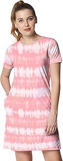 Wear Your Opinion Women's Tie Dye T-Shirt Dress