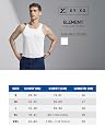 XYXX Men's Combed Cotton Square Neck Vest, Snug fit, Seamless Inner for Men, Solid, Pack of 1, MB23VST03M, Sand Brown, S gallery image