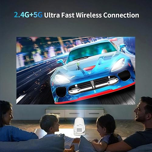 Miniatura 3 de X10 Plus - Consola de juegos retro con proyector, proyector portátil 4K HD con más de 10000 juegos, Plug and Play TV Video Game Stick, proyector