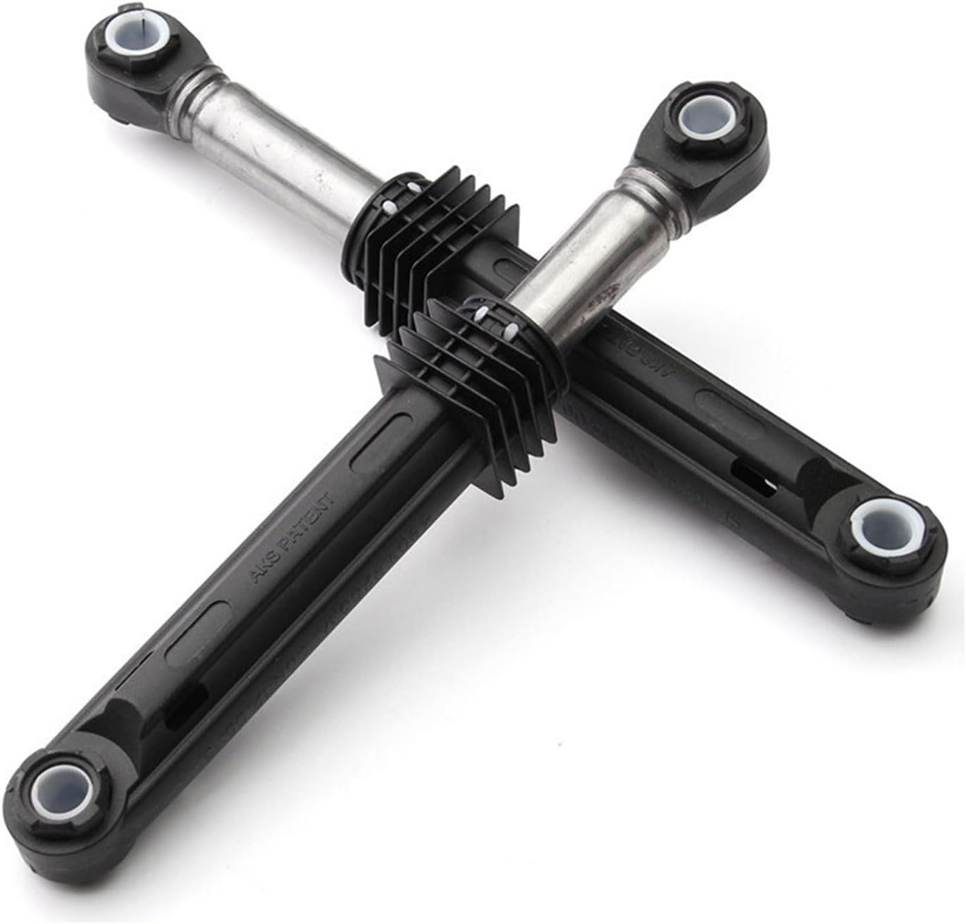 2 Pcs 100N, Compatible For LG Washing Machine Shock Absorber Washer Front Load Part Black Plastic Shell Home Appliances Accessorie