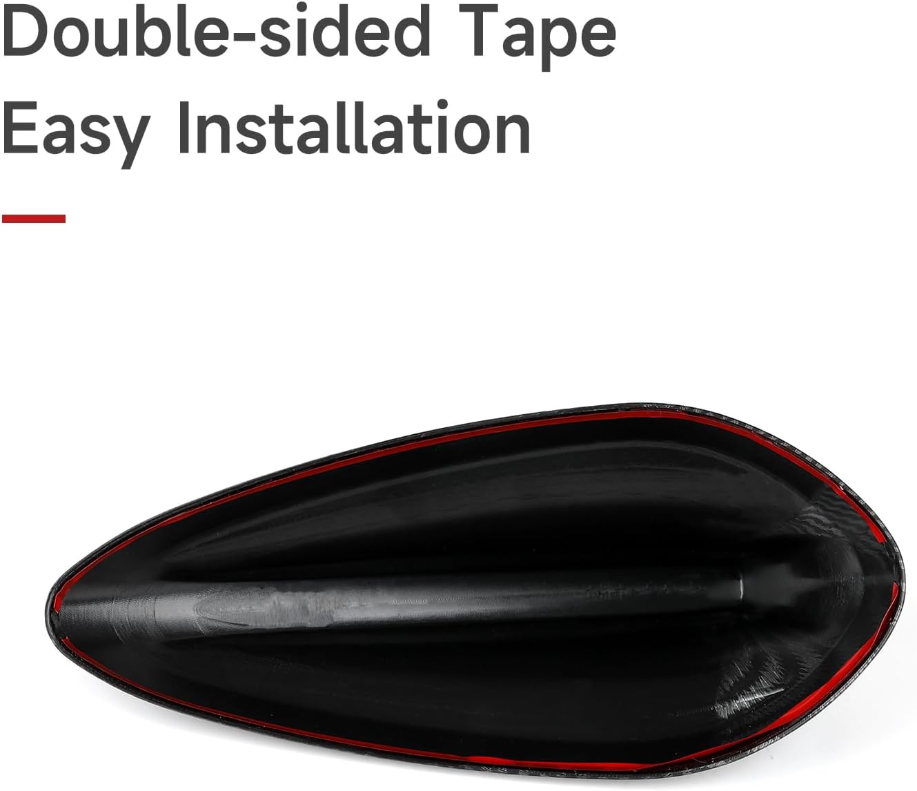 Car Shark Fin Antenna Cover Radio Signal Base Sticker Toppers Trim Carbon Style ABS Decal fits for BMW 2 3 4 5 6 7 Series M2 M3 M4 M5 X1 X2 X3 X4 X5 X6 Accessories