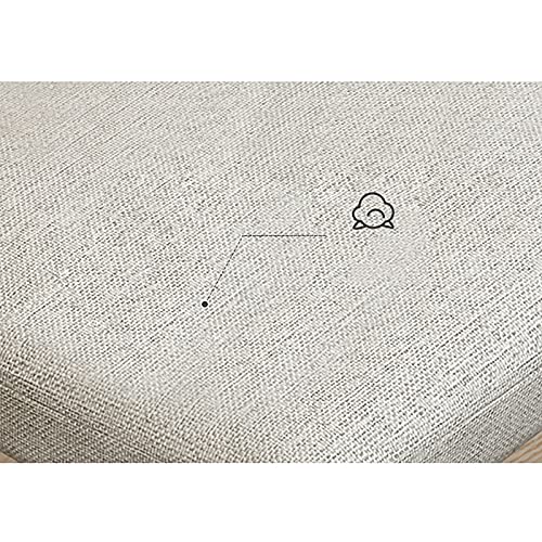 Banc de piano en cuir, tabouret de coiffeuse, siège de piano, banc de maquillage, tabouret avec surface de siège rembourrée et pieds en bois massif, choix de plusieurs couleurs et facile à assembler - Les Beatles, Paul McCartney, John Lennon, RIngo Starr, George Harrison Banc de piano en cuir, tabouret de coiffeuse, siège de piano, banc de maquillage, tabouret avec surface de siège rembourrée et pieds en bois massif, choix de plusieurs couleurs et facile à assembler – Image 5