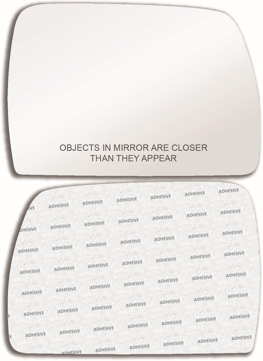 New Replacement Mirror Glass with FULL SIZE ADHESIVE for 2004-2009 BMW X3 Passenger Side View Right RH