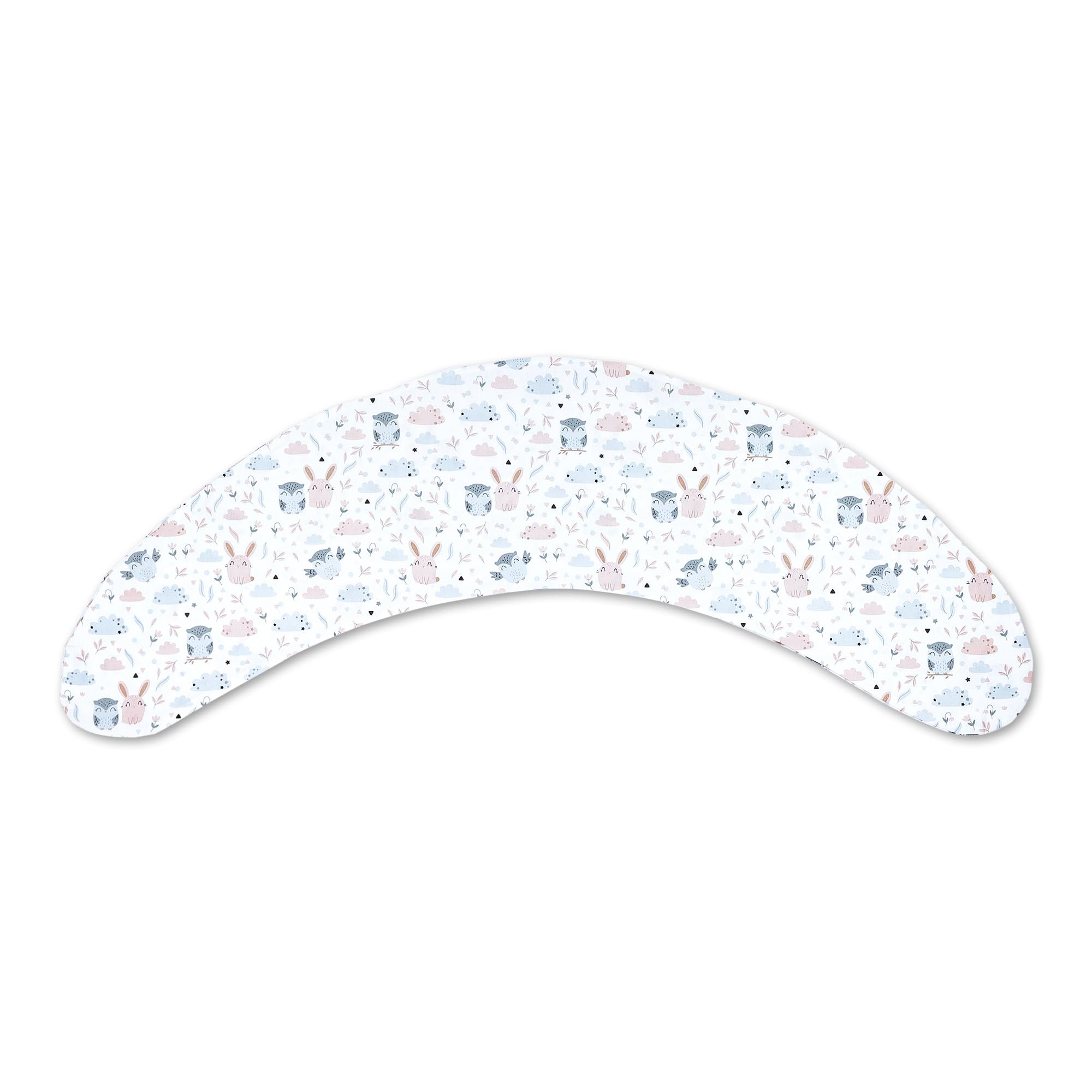 Totsy Baby Stillkissenbezug XXL Seitenschläferkissen Baumwolle - Pregnancy Pillow Schwangerschaftskissen Bezug für Lagerungskissen Oeko-Tex