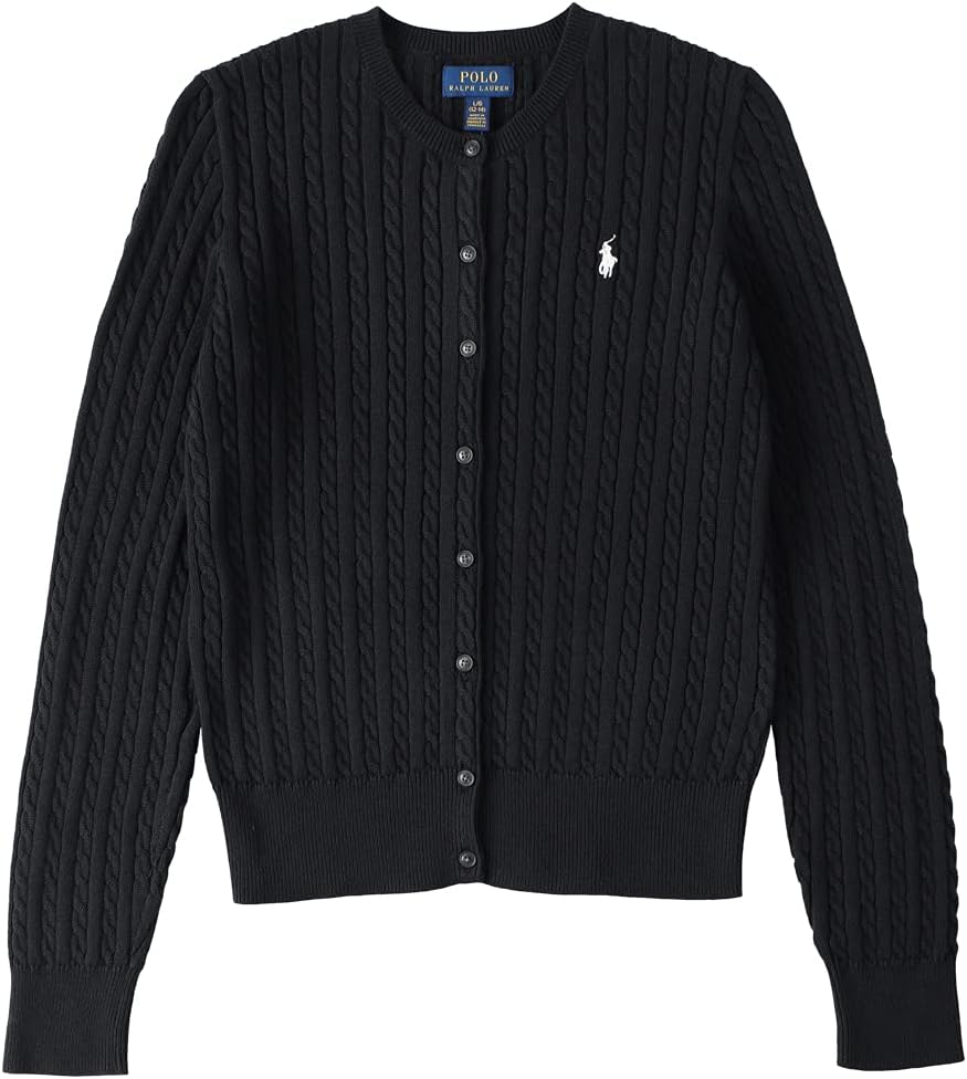 ポロ ラルフローレン キッズ レディース ケーブルニット