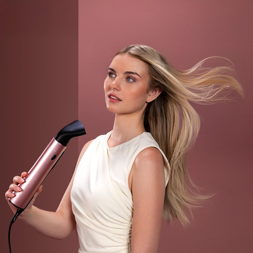 Cecotec 10 akcesoriów CeramicCare 10 AirBrush Air Brush. 1200W, suszarka, prostownica, lokówka, objętość, dyfuzor, ekran, funkcja jonowa, powłoka ceramiczna, kontrola temperatury
